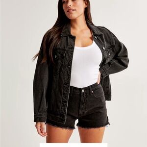 Curve Love High Rise Mom Short 28/6 Black